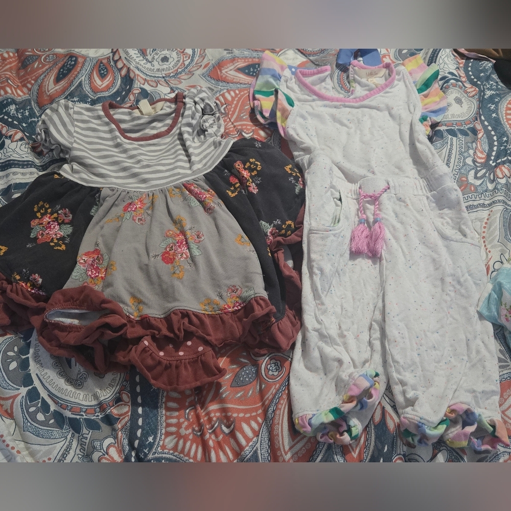 Size 2 Matilda Jane Dress And Romper.